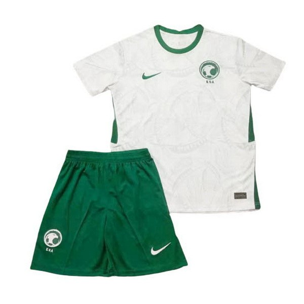 Camiseta Arabia Saudita Primera equipo Niños 2020 Blanco